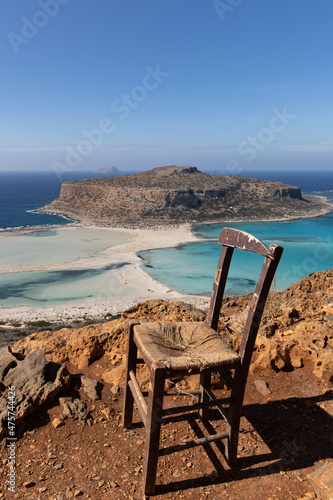Chair at Balos Beach - Crete/Kreta