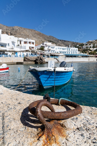 Boat in Sfakia Harbor