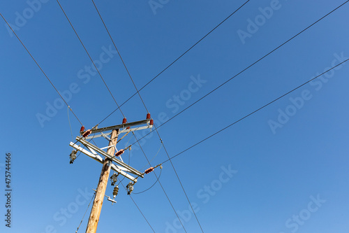 Blue Power Wire