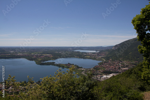 Panorame from the Barro Mountain near Lecco