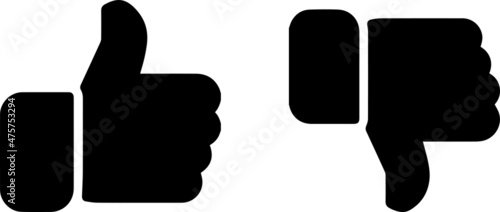 like dislike success mark icon design