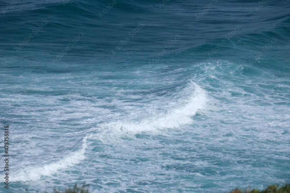 Wellen Mittelmeer Sardinien Küste Wellen Mittelmeer Sardinien Küste