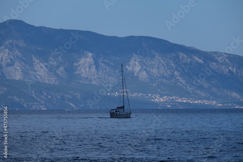 Wellen Mittelmeer Sardinien Küste