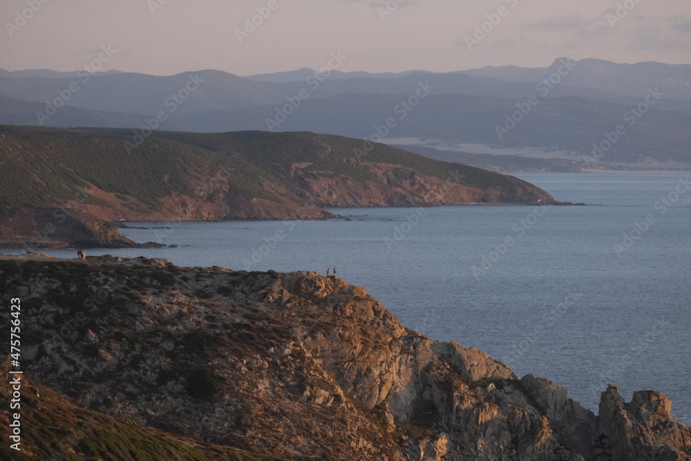 Sonnenuntergang Meer Sardinien Küste