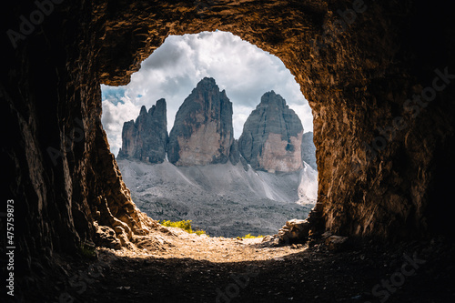 cave in the mountains