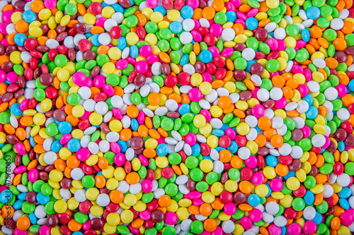 Sweet Bonbons Candy. Colorful candy sweet bonbons background.