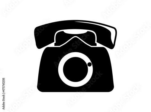 phone icon vector isolated