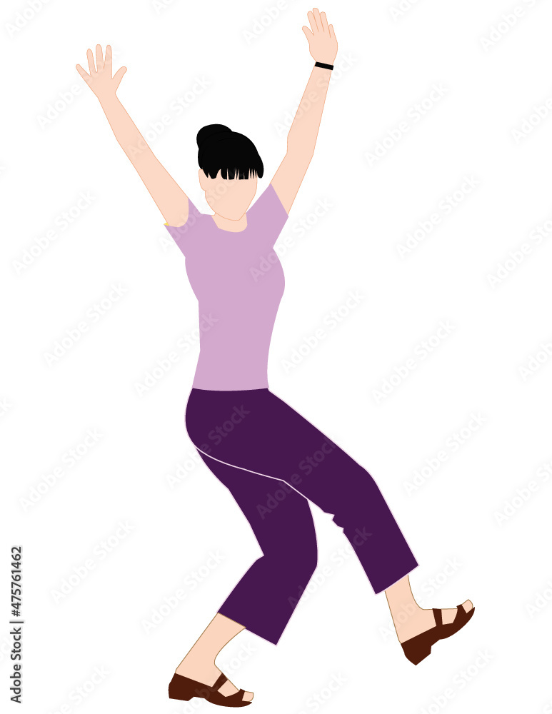 woman jumping woman jumping