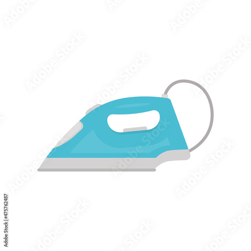 Iron icon. Vector illustration. Isolated.