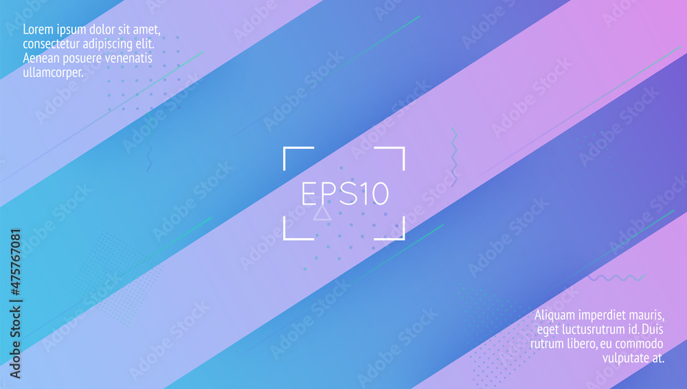 Neon Layout. 3d Abstract Poster. Futuristic Shape. Pink Trendy Flyer. Vibrant Page. Commercial Illustration. Flow Landing Page. Modern Shapes. Violet Neon Layout