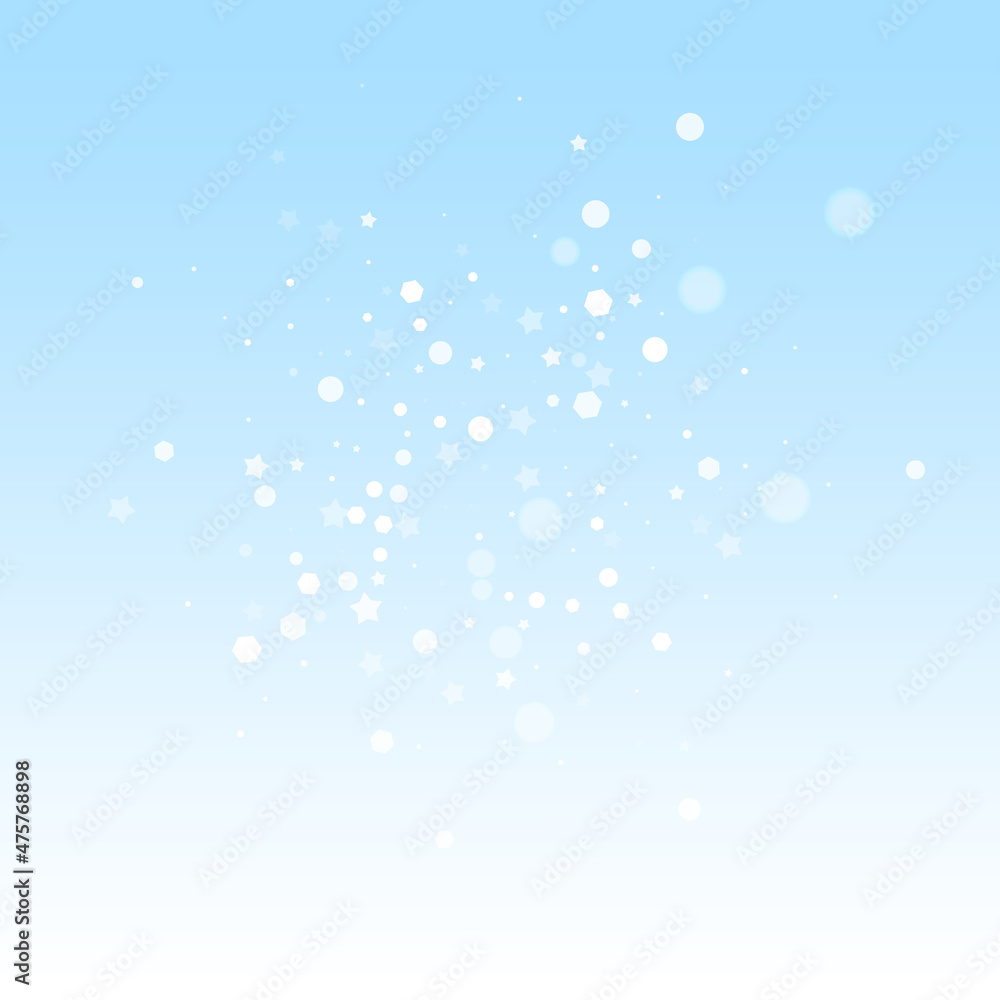 Magic stars random Christmas background. Subtle fl Magic stars random Christmas background. Subtle fl