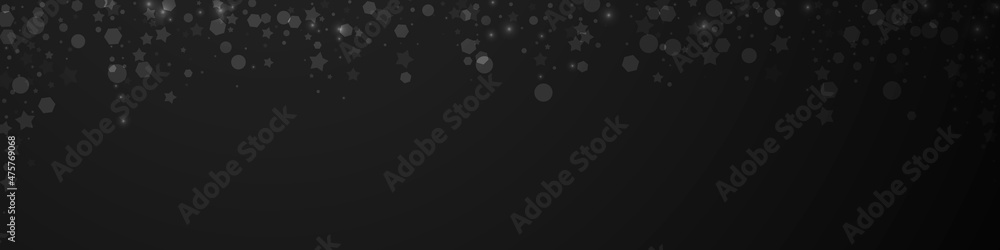 Magic stars sparse Christmas background. Subtle fl Magic stars sparse Christmas background. Subtle fl