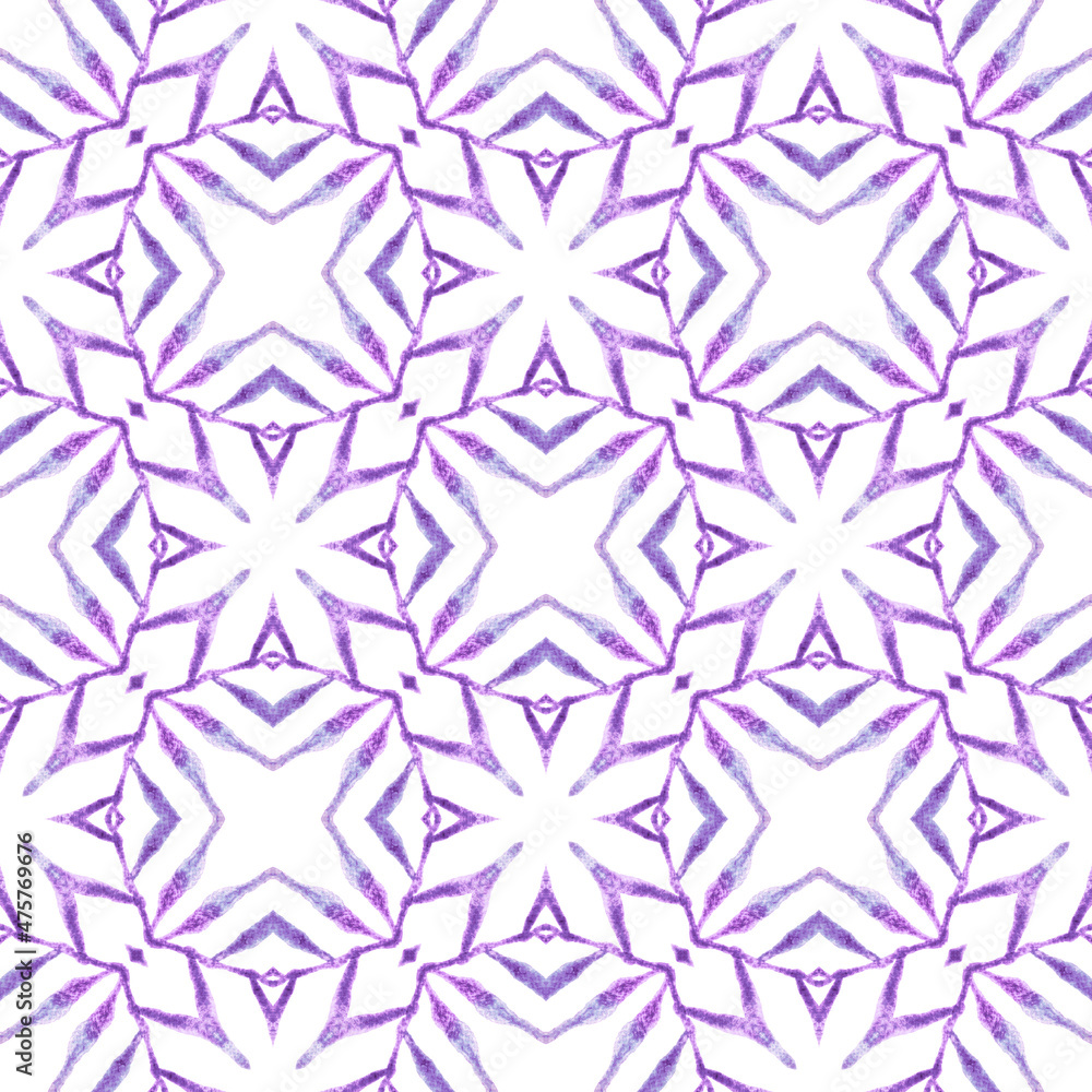 Oriental arabesque hand drawn border. Purple Oriental arabesque hand drawn border. Purple