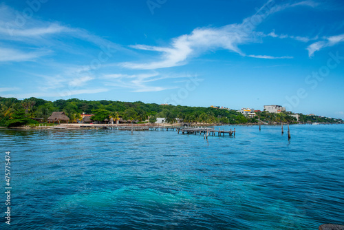 Muelle en isla mujeres Mexico