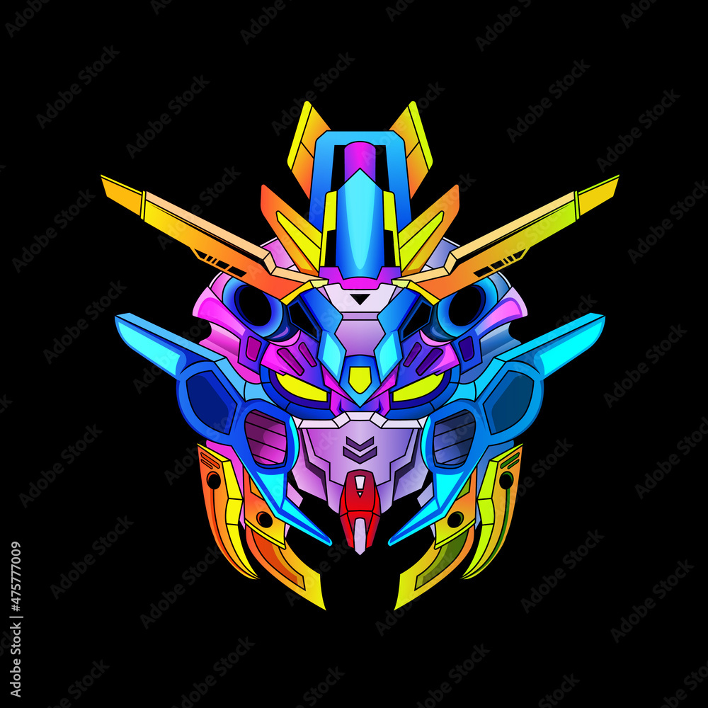 robot head illustration t shirt design poster robot mechanic custom design for e sports logo or gaming mascot, robot head for t shirt printing, apparel or badge robot head illustration t shirt design poster robot mechanic custom design for e sports logo or gaming mascot, robot head for t shirt printing, apparel or badge