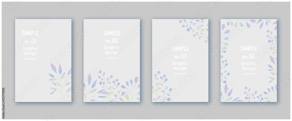 Fototapeta premium ナチュラルデザイン グラフィック背景