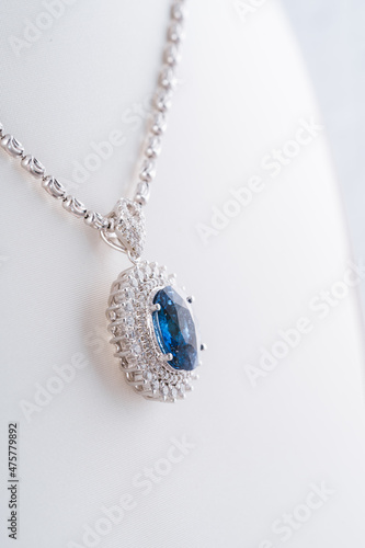 Studio shoot of diamond jewelry 