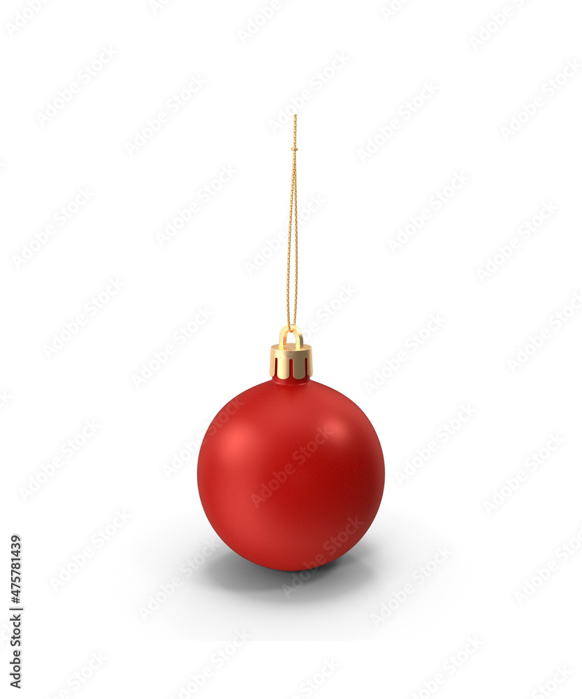 red christmas ball red christmas ball