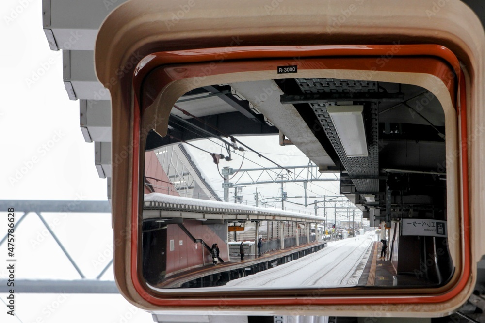 Obraz premium detail of a train