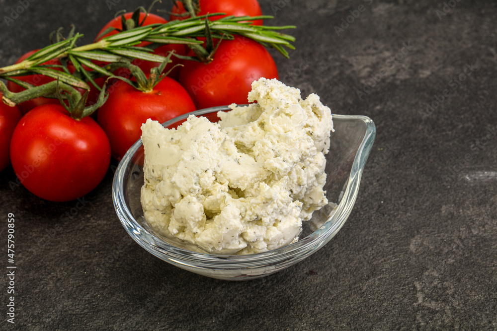 Soft cream cheese with herbs Soft cream cheese with herbs