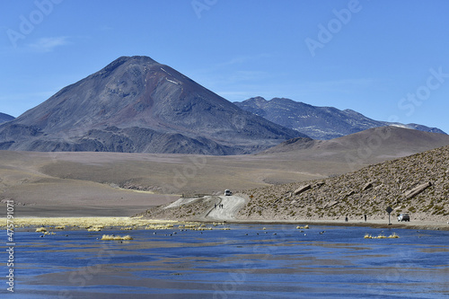 Beautiful shot of the San Pedro de Atacama in Machuca, Chile photo