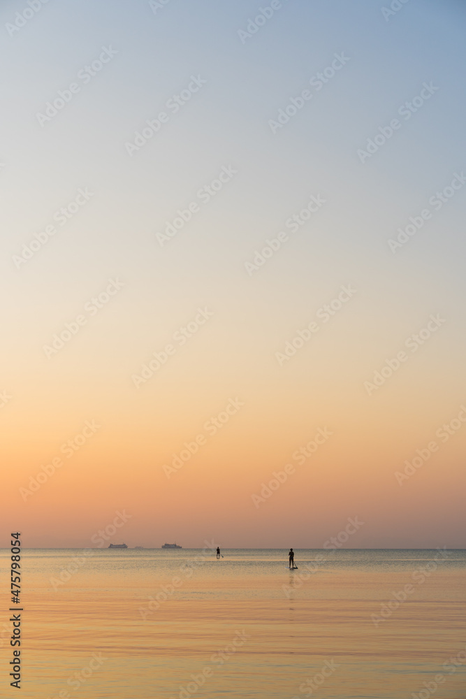 Fototapeta premium Soft Romantic Sunset