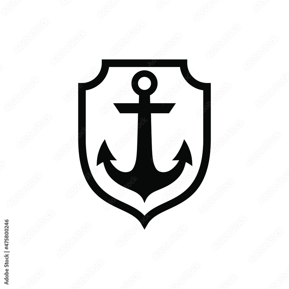 Anchor Logo can be used for icon, sign, symbol, logo and etc Anchor Logo can be used for icon, sign, symbol, logo and etc