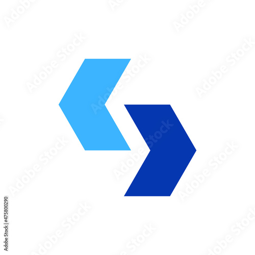 Arrow Logistic can be use for icon, sign, logo and etc