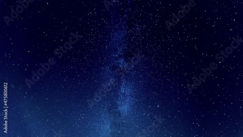 night starry sky timelapse video