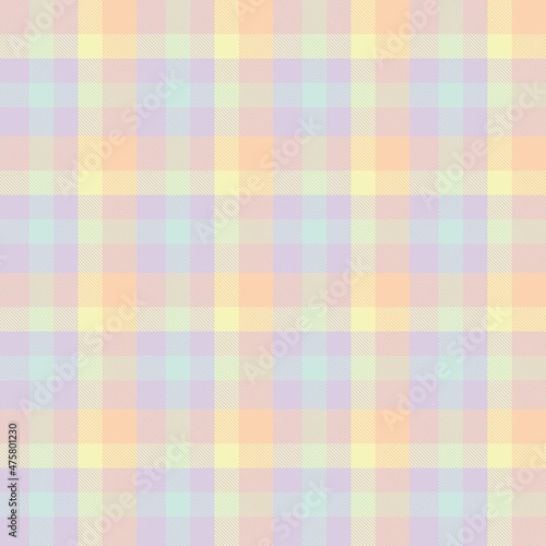 Pastel Ombre Plaid textured Seamless Pattern