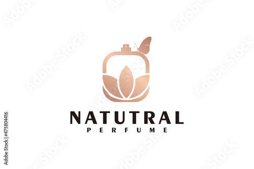 natural perfume logo design inspiration