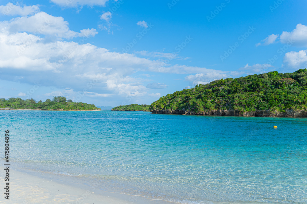 Fototapeta premium 川平湾のブルー