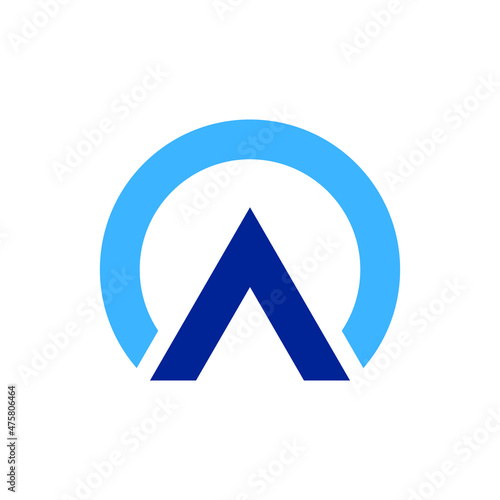 Free Download Letter A Logo can be used for icon, logo, and etc - GFXLoad