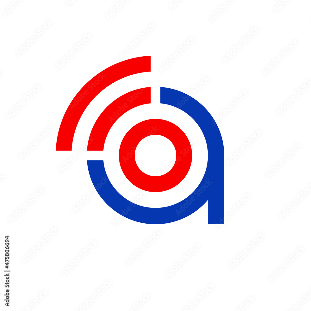 Letter A Signal Logo can be used for icon, logo and etc Letter A Signal Logo can be used for icon, logo and etc