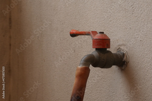 old water tap