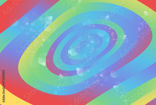 Red Yellow and Blue Gradient Background