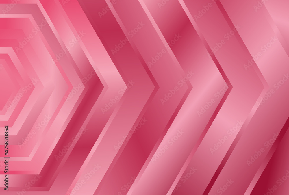 Abstract Geometric Pink Gradient Background Vector Art Stock Vector ...