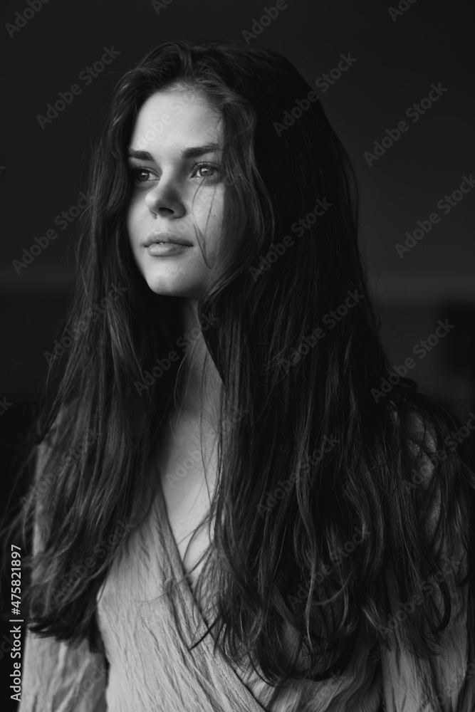 attractive woman hairstyle posing fashion luxury unaltered attractive woman hairstyle posing fashion luxury unaltered