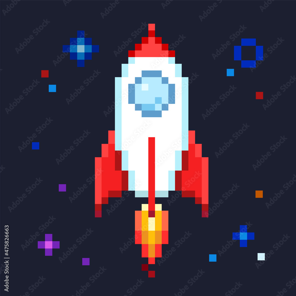 Rocket Pixel Art Maker - vrogue.co