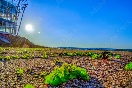 Sunny day at Alexandria coast Egypt 