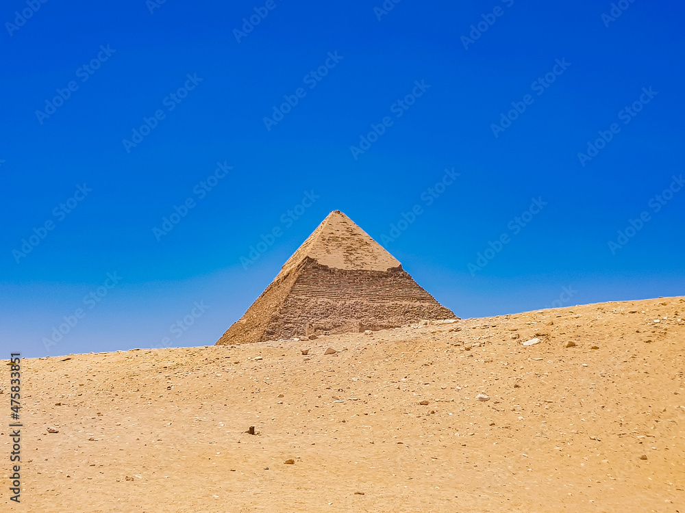 Pyramid of Khafre in Giza, Egypt Pyramid of Khafre in Giza, Egypt