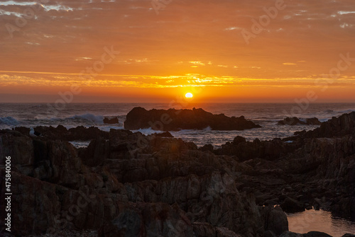 sunset over the sea © Zoomtraveller