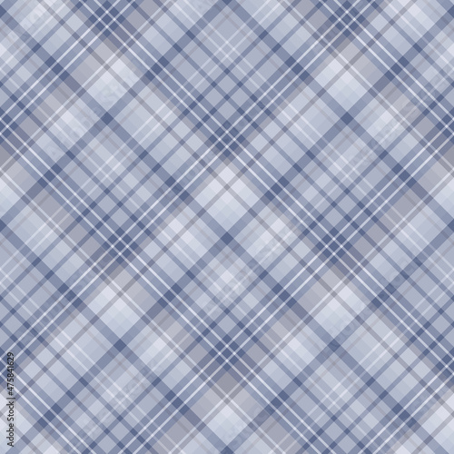 Seamless pattern in awesome cute gray colors for plaid, fabric, textile, clothes, tablecloth and other things. Vector image. 2