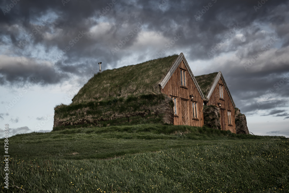 Icelandic turf houses Icelandic turf houses