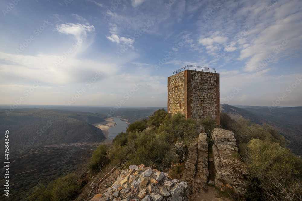 Castillo del Parque Nacional de Monfragüe (España)