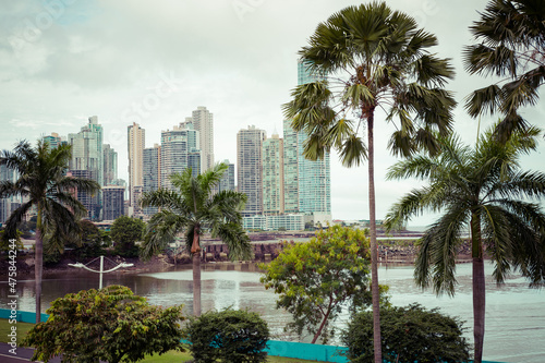 Modern skyline of Panama City, Panama.  © Curioso.Photography