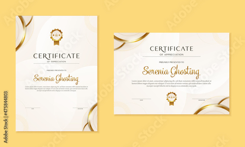 Gradient elegant certificate
