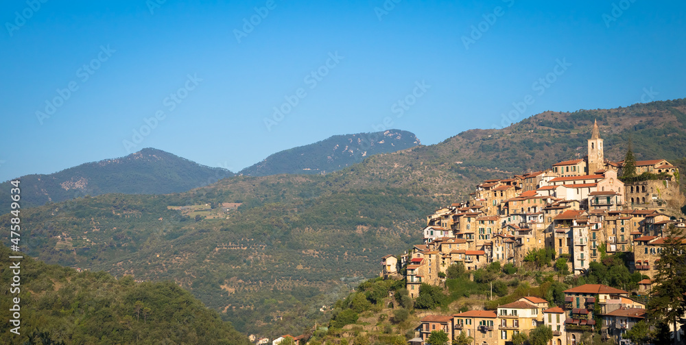 Apricale - Italian old village in Liguria region