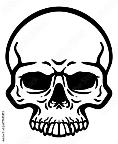 Skull Grim Reaper Cartoon Skeleton Head