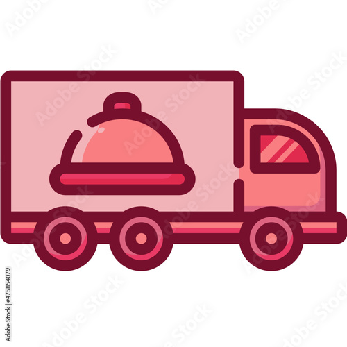food truck Two Tone icon